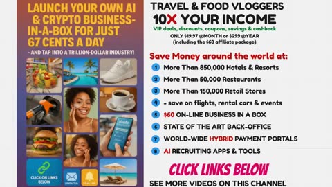 SAVE CLUB SAVINGS & DISCOUNTS WORLDWIDE - TRAVEL & FOOD VLOGGERS BEWARE - TOP TEAM ROB BUSER