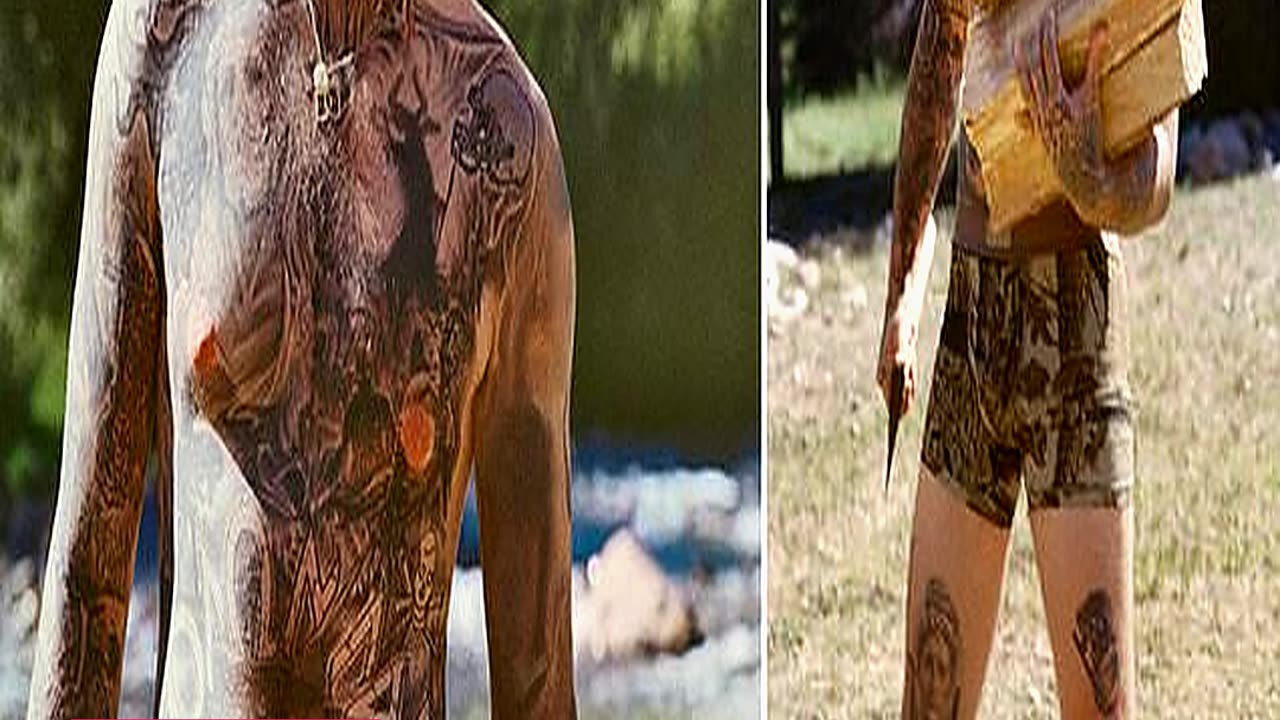 Post Malone Strips Off to Model Kim Kardashians S