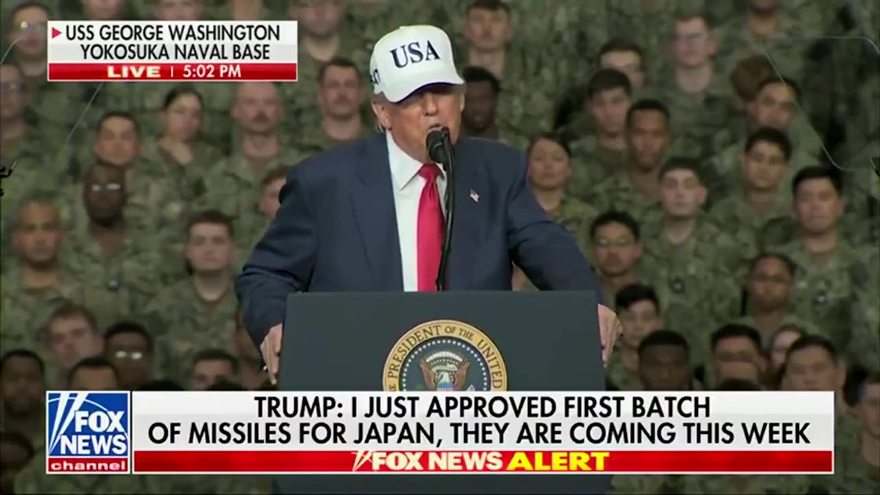 Everywhere we go, America is actually making peace — and it's PEACE THROUGH STRENGTH