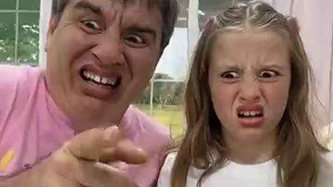 Shocking: Nastya and Dad funny faces