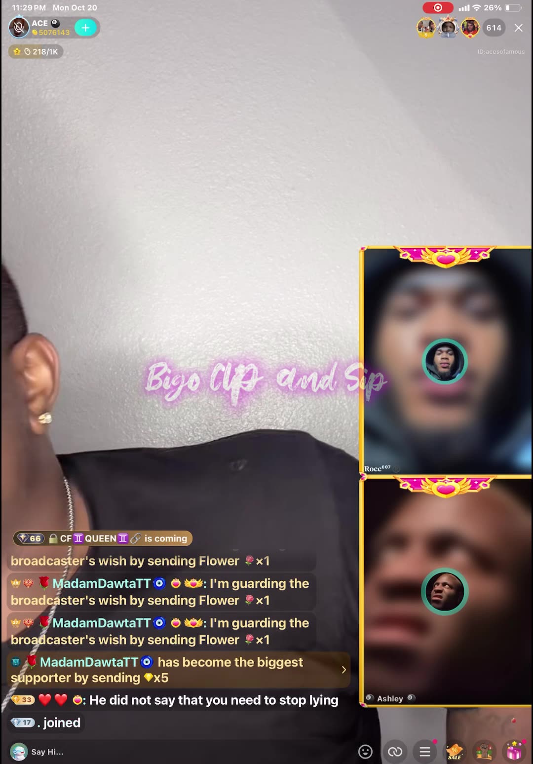 Ace denies SA allegations-lines his mom who does team pk with DreBaby n Ebb 10/21/25 #bigoclipandsip