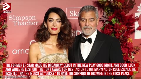 George Clooney's kids "don't care" about his fame
