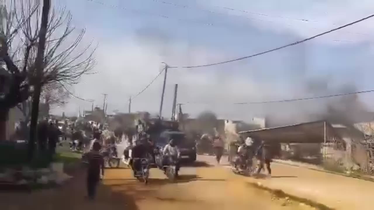 Re-Entering Village After Massacre