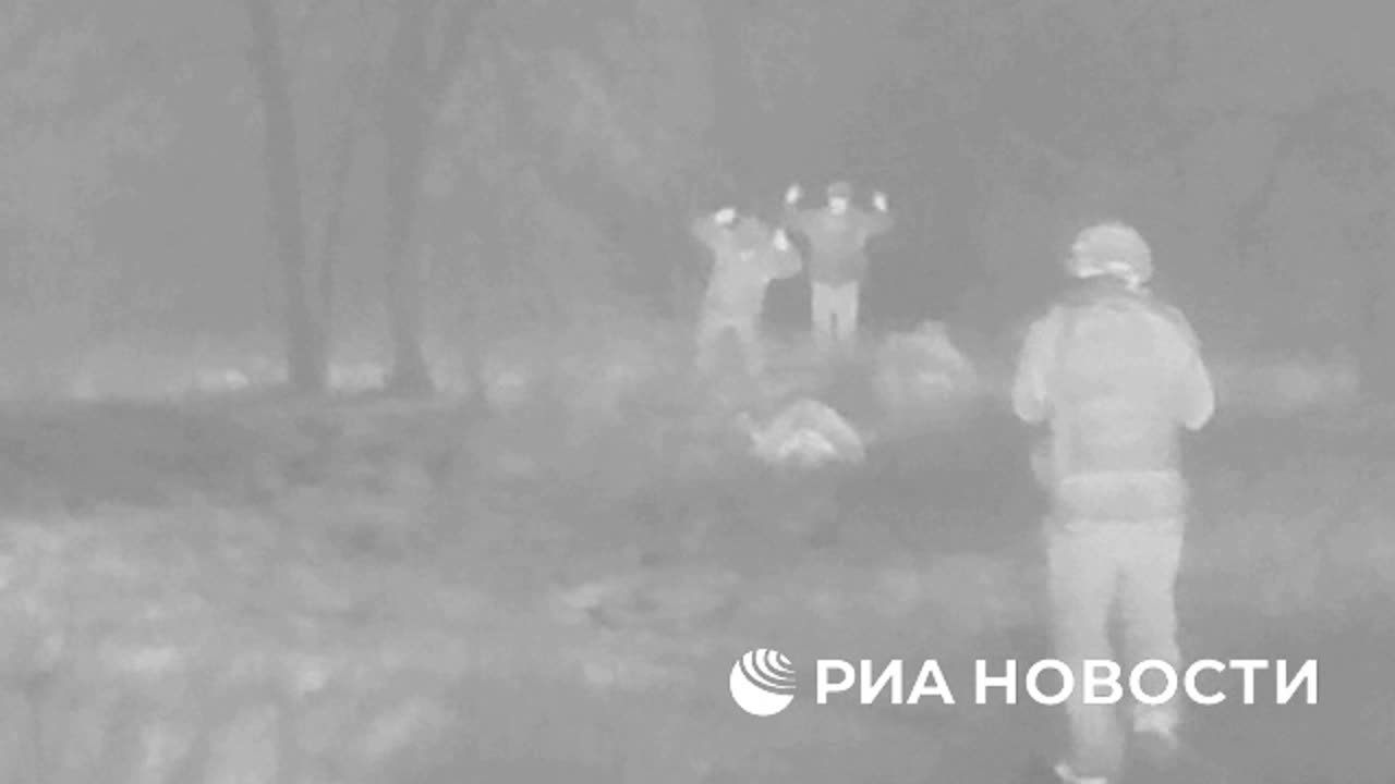 A group of Ukrainian Armed Forces militants surrendered