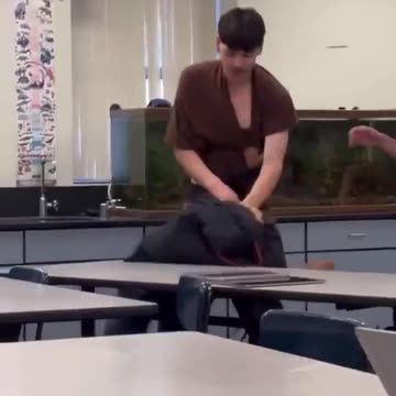 Female high school bully gets knocked out