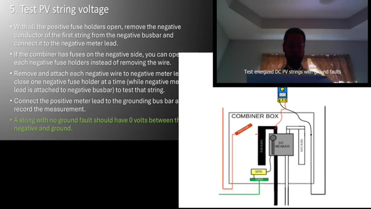 How to find and repair ground faults in solar PV systems.