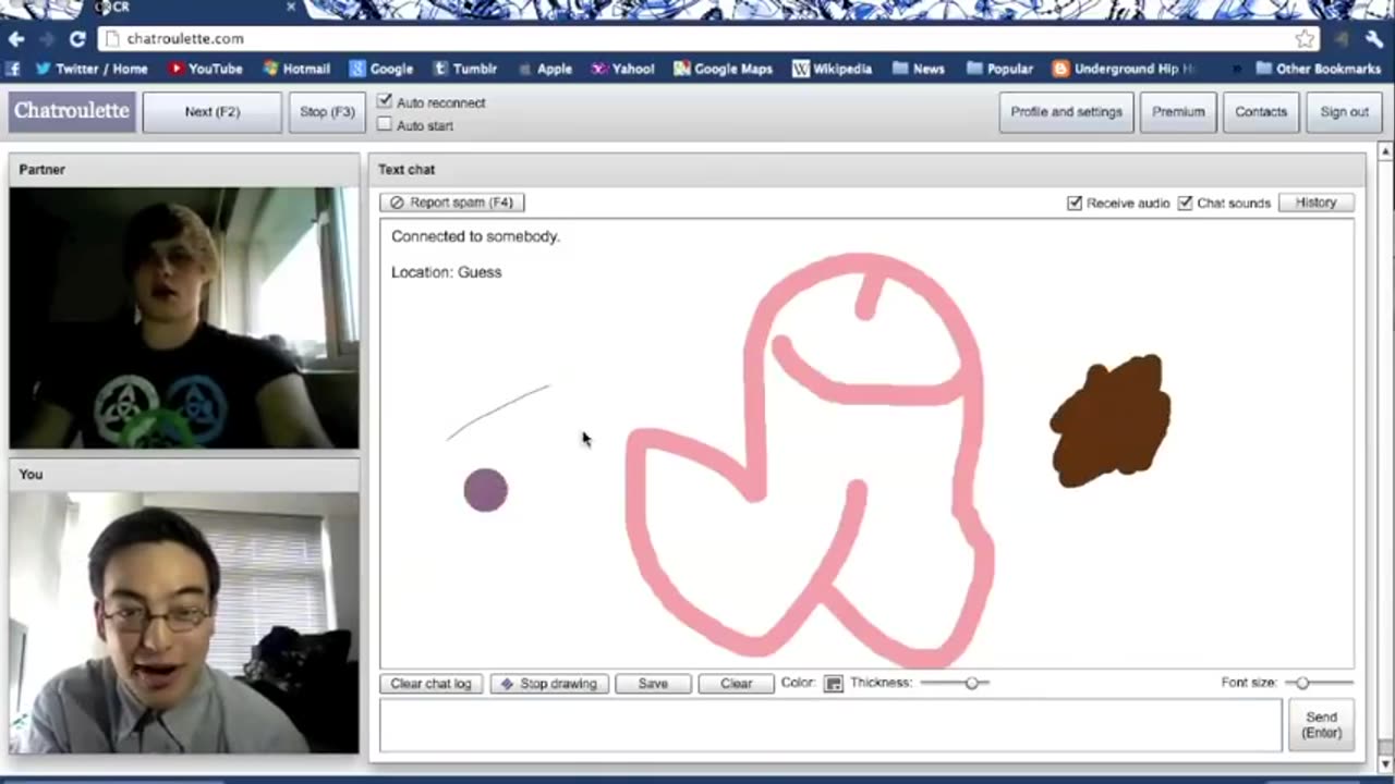 FILTHY FRANK DOES CHATROULETTE