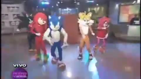 Sonic X Dance (From 2000s Live TV VHS RECORDING)