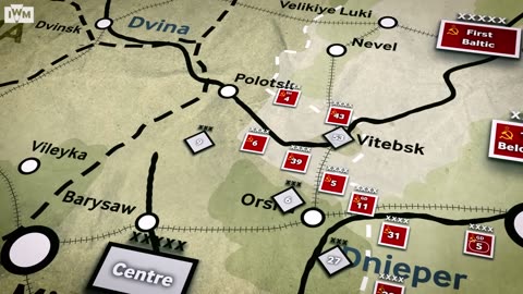The destruction of Army Group Centre Operation Bagration