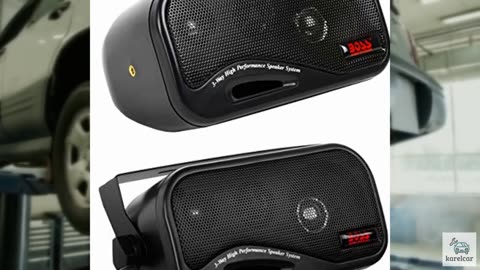 BOSS Audio Systems AVA6200 3 Inch Enclosed Box Stereo Speakers - 200 Watts (per