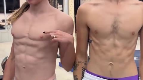 Gymbrat Wears Male Chest 