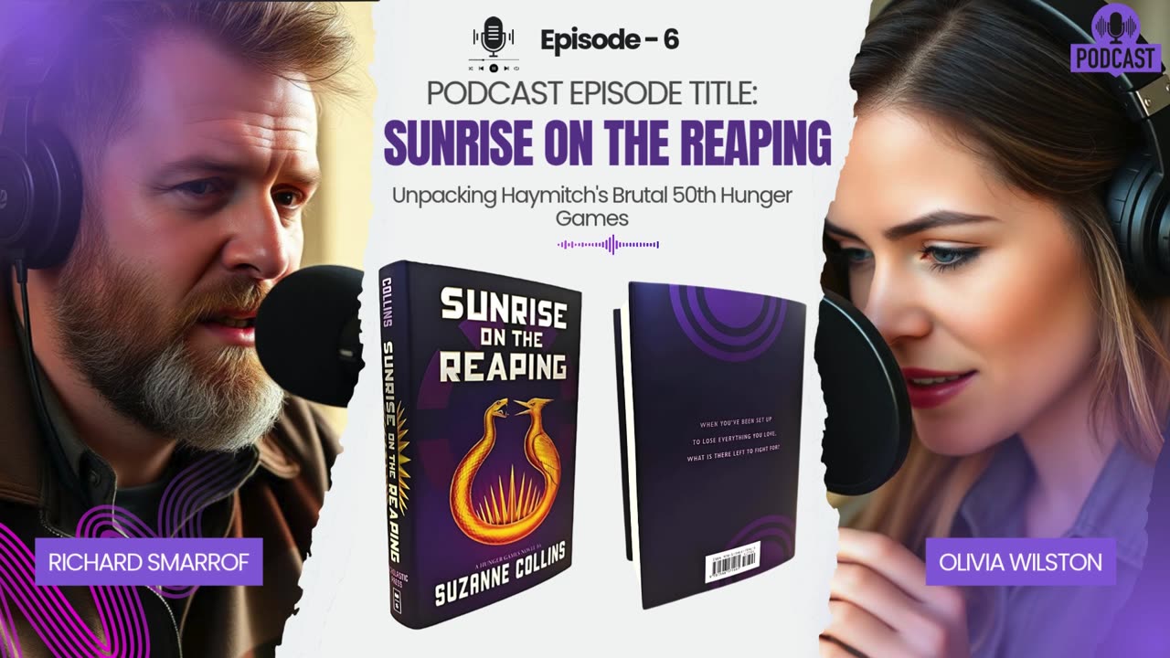 Podcast Episode: SUNRISE ON THE REAPING :Unpacking Haymitch's Brutal 50th Hunger Games