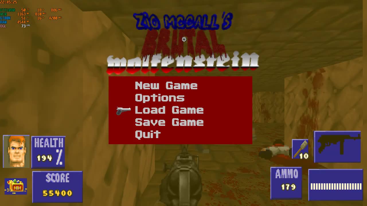 Brutal Wolfenstein 3d Gameplay Ep-4 floor 5