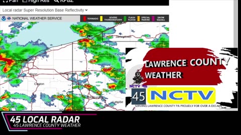 NCTV45 LAWRENCE COUNTY 45 WEATHER TUES JULY 1 2025