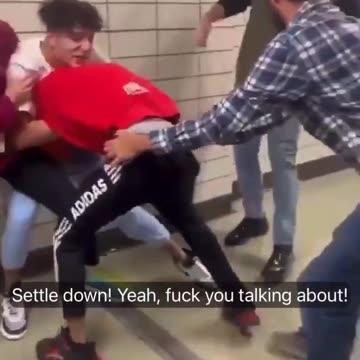 Bro was talking about his bitch mid fight