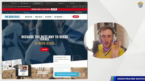 🔵 Pray for the Messianic Community | Noon Prayer Watch | 05.23.2025