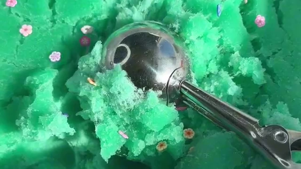 SATISFYING SLIME SCOOP ASMR 🥄
