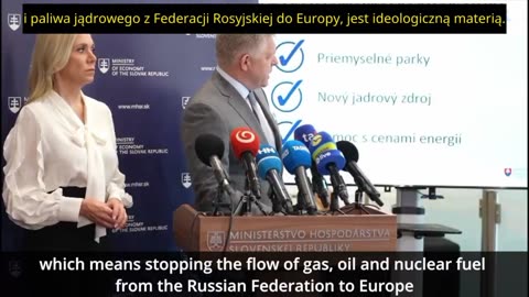 Premier Słowacji o ideologizacji EU, repoweringu i militaryzacji...