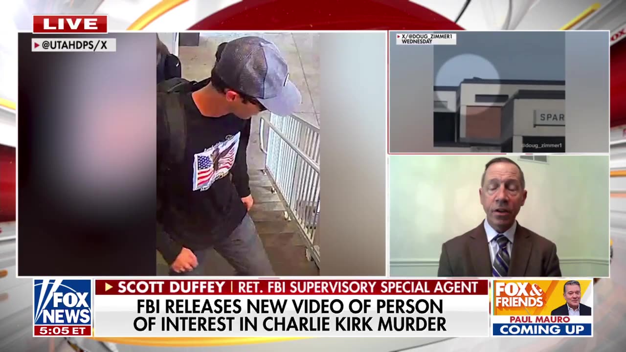 'BIG PROGRESS': New videos aid FBI manhunt for Charlie Kirk's assassin