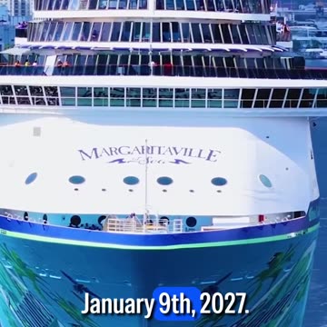 Margaritaville At Sea Beachcomber to Miami in January 2027