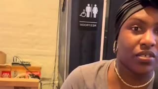 She orders a lobster and oyster dinner, but then says she doesn't have the money to pay.
