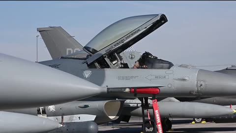 US F-16 Fighter Jet Readiness Demonstration | Air Power & Tactical Capability