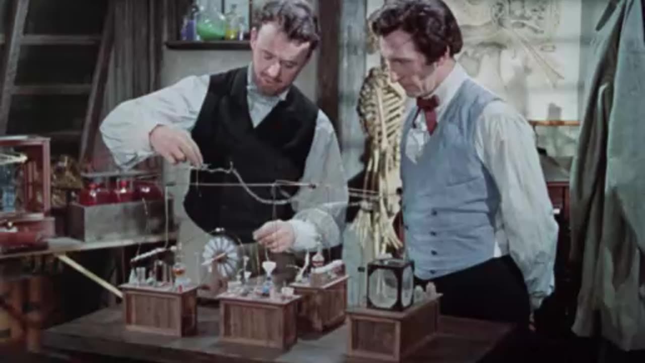 "The Curse of Frankenstein" Starring Peter Cushing, Hazel Court and Christopher Lee