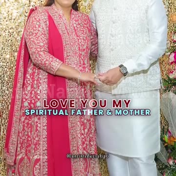 Love You My Spiritual Father & Mother ❤✝️ #shobhayatra #christmas #rally #anointedworship6 #daud