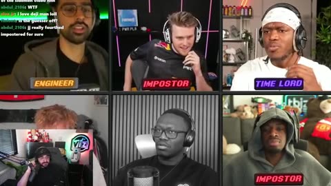 VIZ REACTS TO SIDEMEN AMONG US BUT THE IMPOSTOR DOESN'T KNOW WHO THEIR TEAMMATE IS