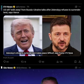 US will walk away from Ukraine-Russia talks after Zelenskyy will not compromise