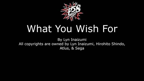 What You Wish For