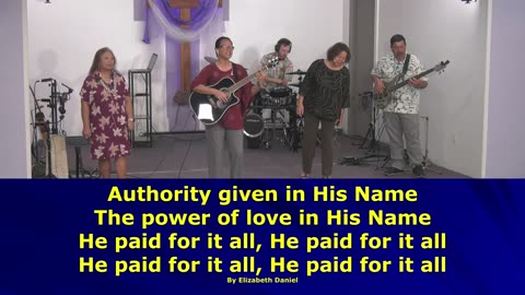 Kona Faith Center Service Sunday, July 20th, 2025