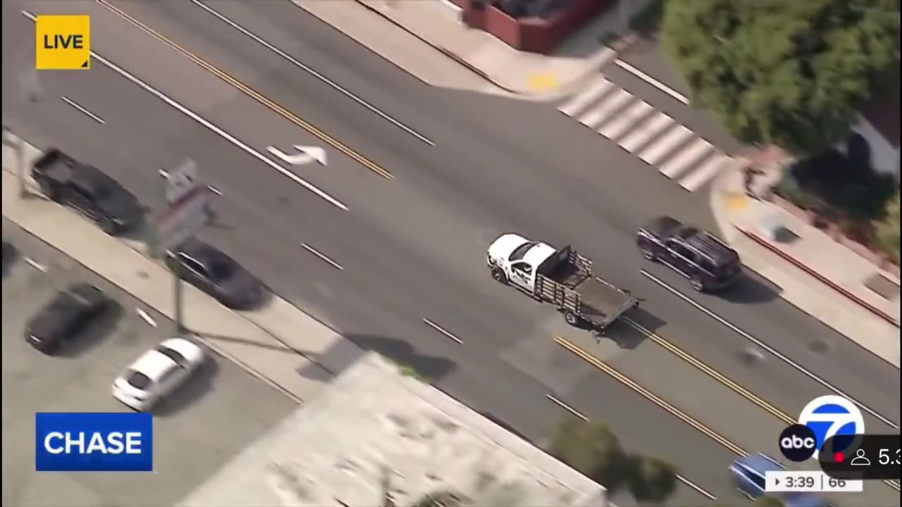 LA Thug Steals a Truck, Barrels Through Traffic, Then Crashes and Casually Walks Away (Later Caught)