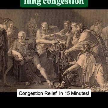 2400 year-old secret for lung congestion.