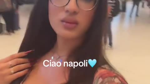 Pure moment of european tgirl