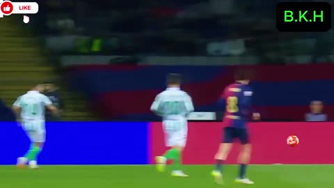 Barcelona vs Real Betis 1-1 Highlights & All Goals 2024