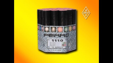 BKV - Ferro - 1110 - 19 Schots Vuurwerk Cake