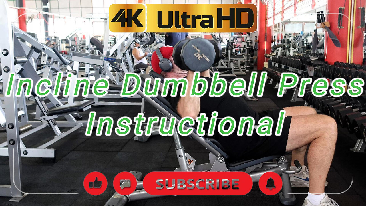 Upper Chest Power with Incline Dumbbell Bench Press 💥 💪 #trainerdavid #instructional