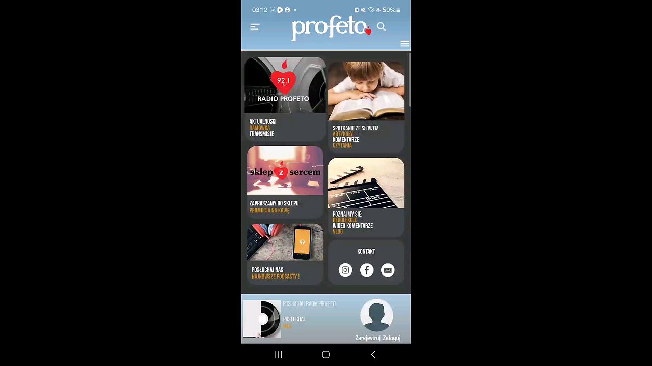 Radio Profeto music