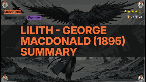Lilith - George MacDonald (1895) Summary