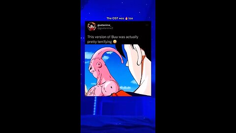 Majin buu is one crazy mf