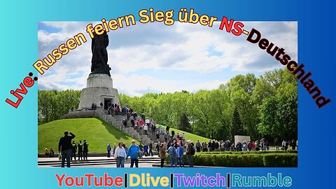 🛑Live:🛑Russen und Deutsche feiern den Sieg der Roten Armee über NS-Deutschland #090525