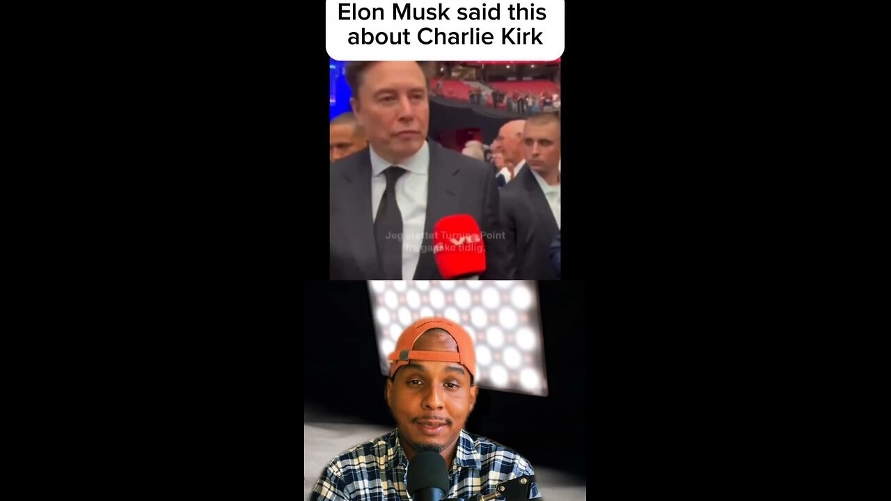 Elon musk dice la razón que por qué ma a Charlie 🔥Kirk y #reels #shorts #short #fyp