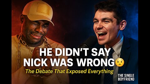 “Marquett Davon Burton Couldn’t Handle Nick Fuentes’ Point 😱 | Rico Limbaugh Breaks It Down”
