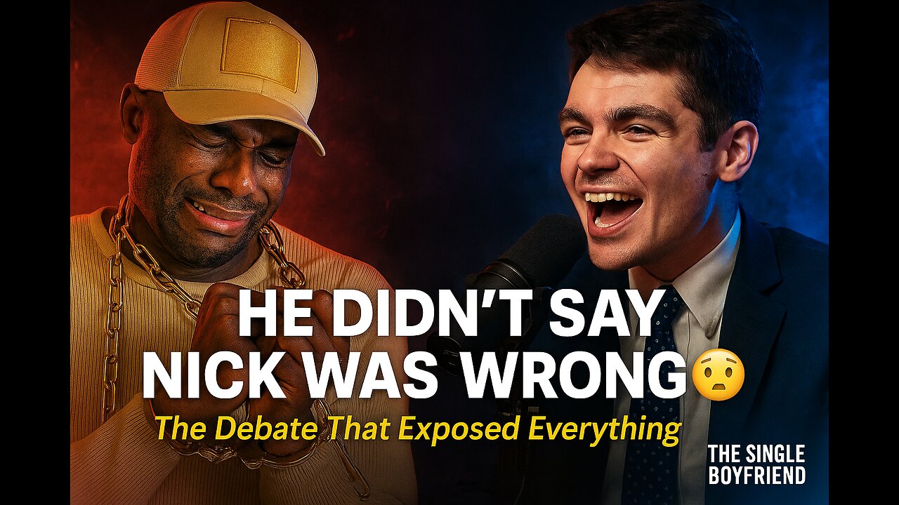 “Marquett Davon Burton Couldn’t Handle Nick Fuentes’ Point 😱 | Rico Limbaugh Breaks It Down”