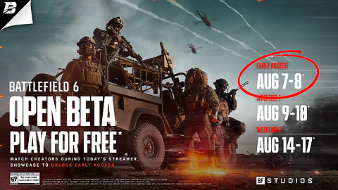 🔴 LIVE - BATTLEFIELD 6 OPEN BETA W/ @CATDOG @SOUNDBOARD @CHEAP