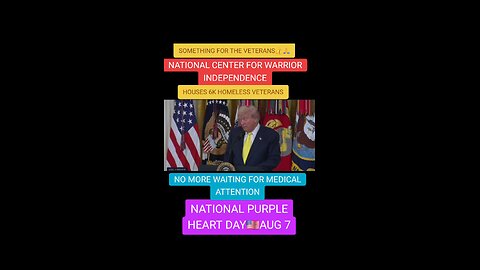 Trump opens the national warrior Independence in Los Angeles to house 6000 homeless veterans