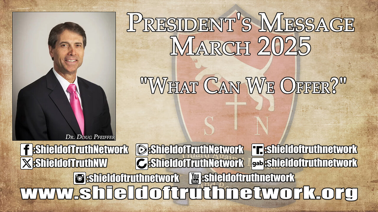 March 2025 President's Message - "What Can We Offer?"