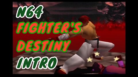 N64 Intro - Fighter's Destiny Battle Surge Cinematic