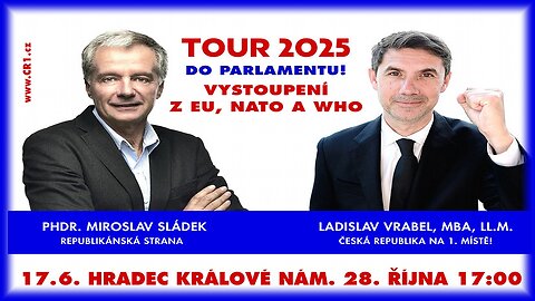 Miroslav Sládek a Ladislav Vrabel 17.6.2025 Hradec Králové